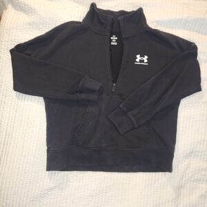 Under Armour Crop Quarter Zip Medium